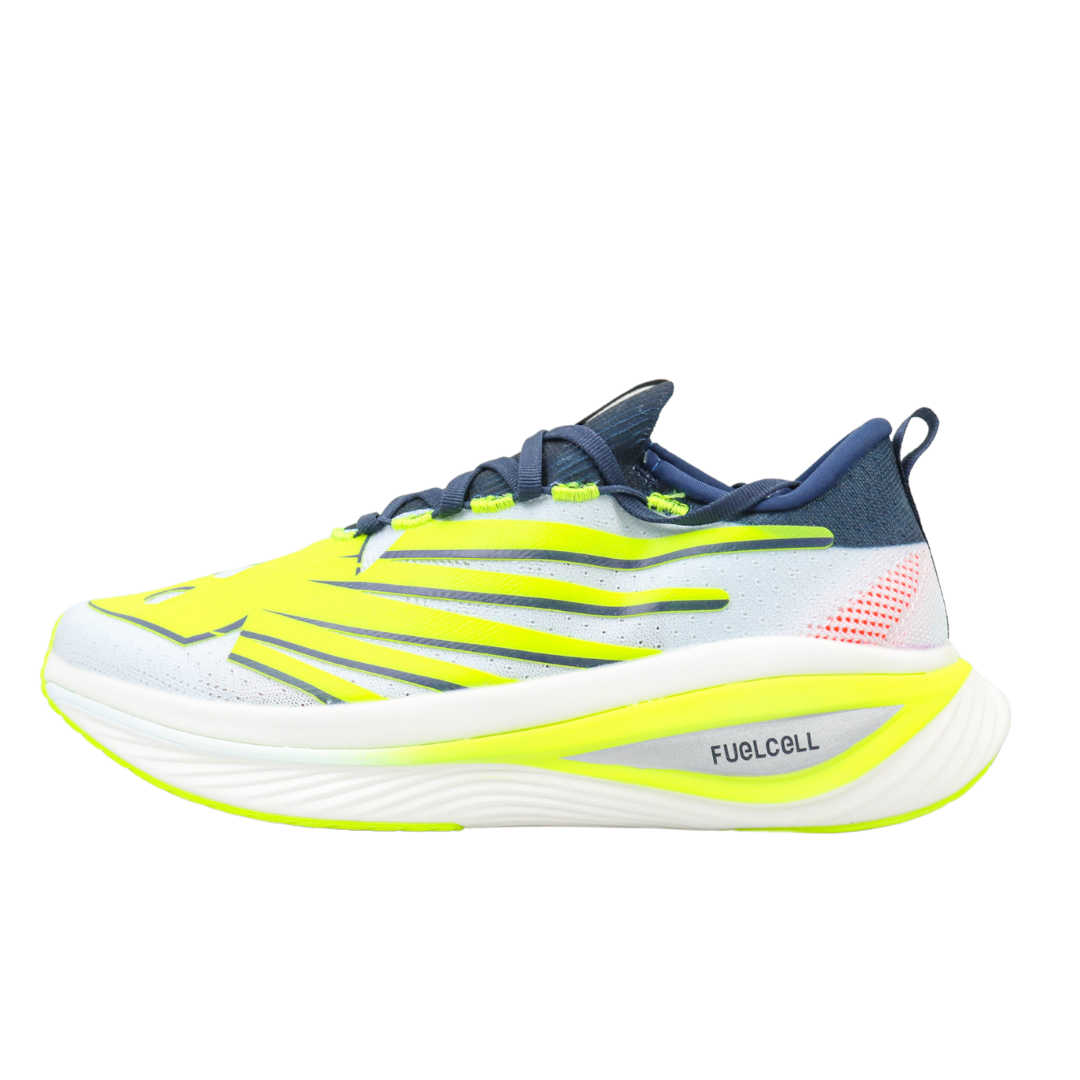 Tênis New Balance Fuelcell Supercomp Elite V3 - Branco/Amarelo