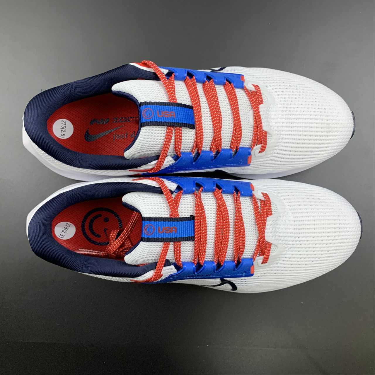 Nike Air Zoom Pegasus 40 - Branco/Preto/Azul