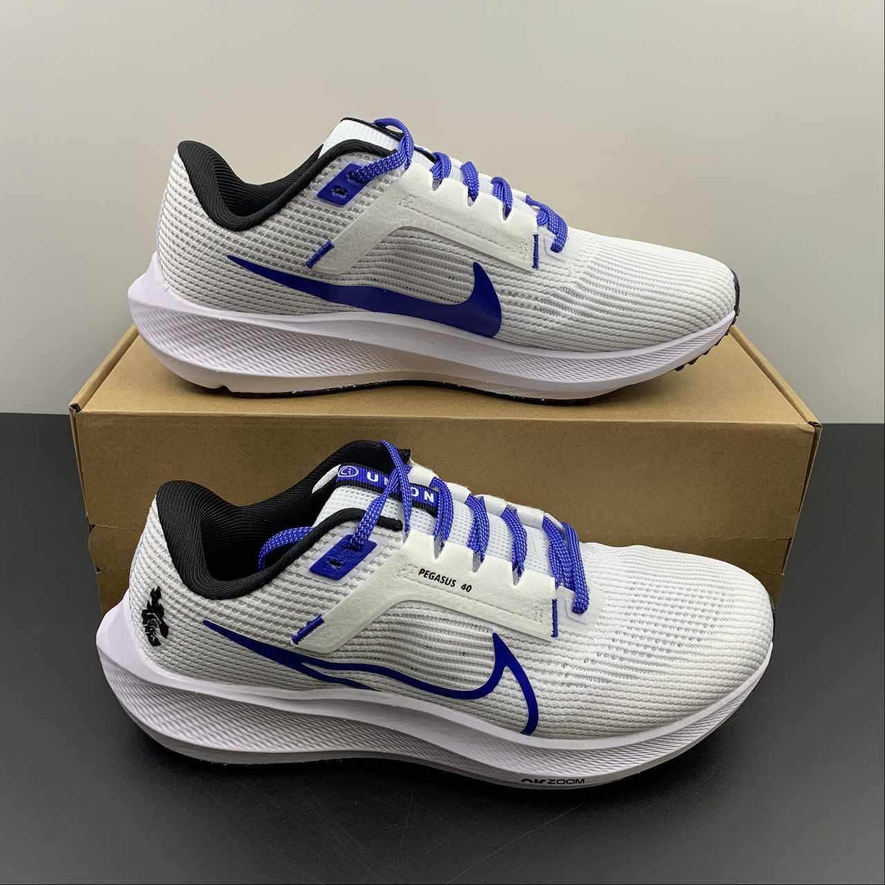 Nike Air Zoom Pegasus 40 - Branco/Azul