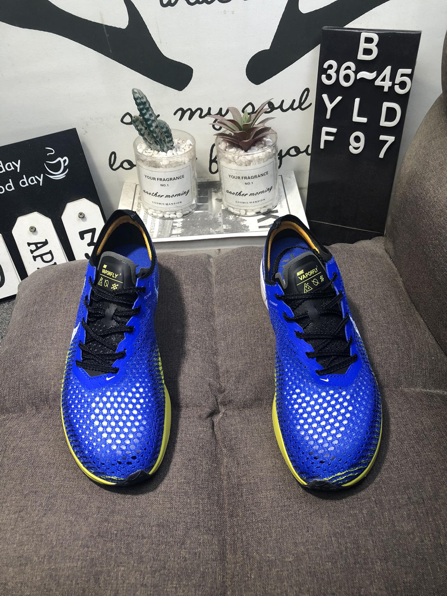 Nike Air Zoom X Vaporfly 3 - Azul/Amarelo