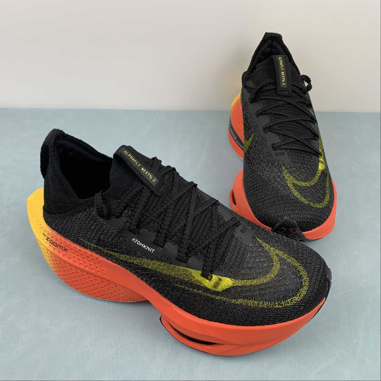 Nike Air ZoomX Alphafly Next 2 - Preto/Laranja