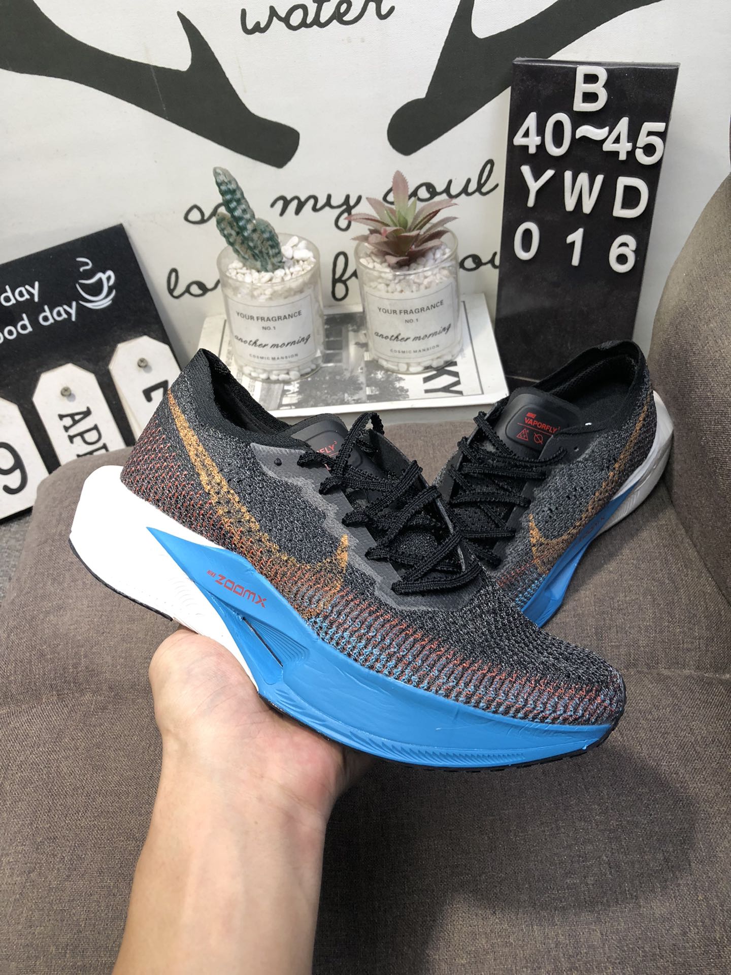 Nike Air Zoom X Vaporfly 3 - Preto/Azul