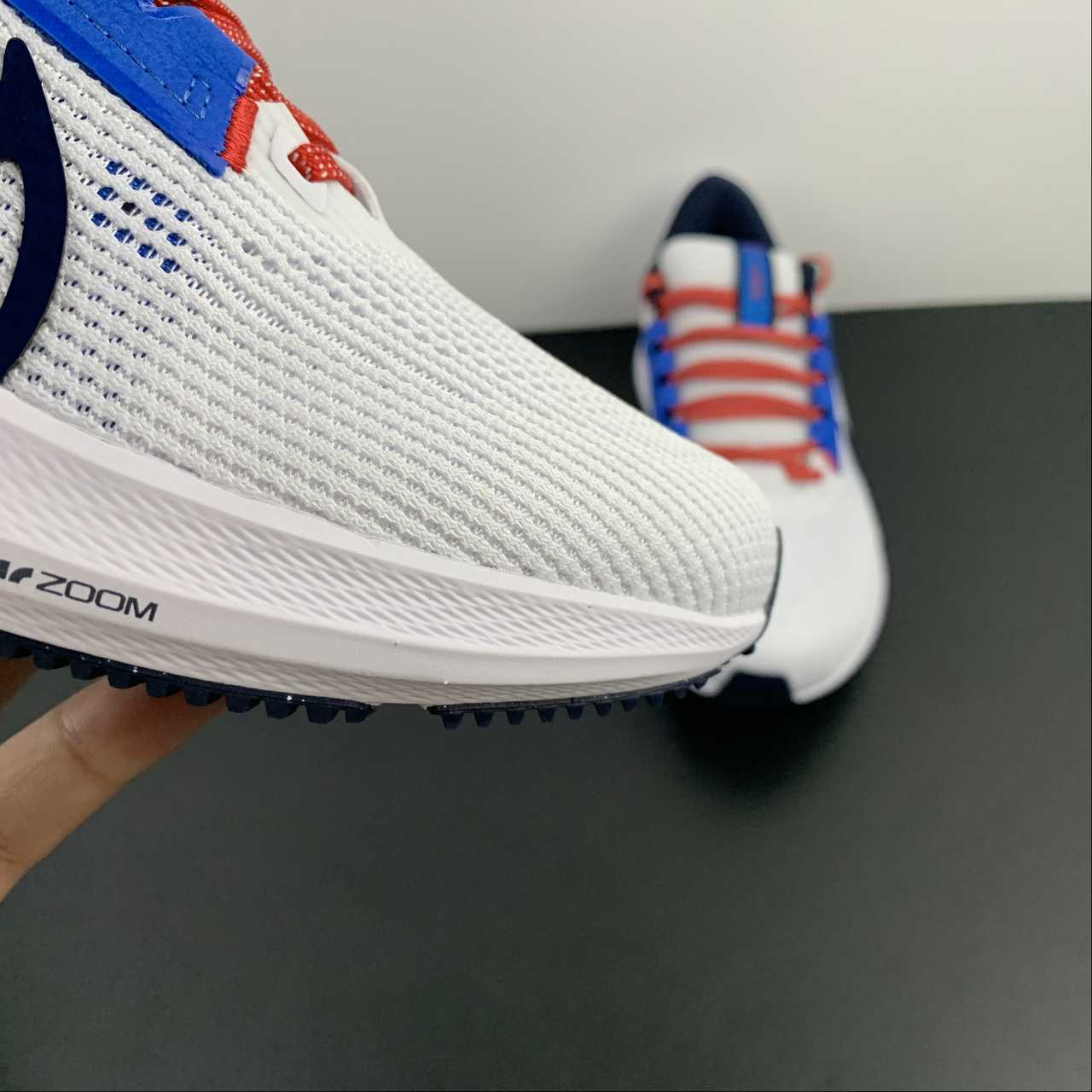Nike Air Zoom Pegasus 40 - Branco/Azul/Laranja 2