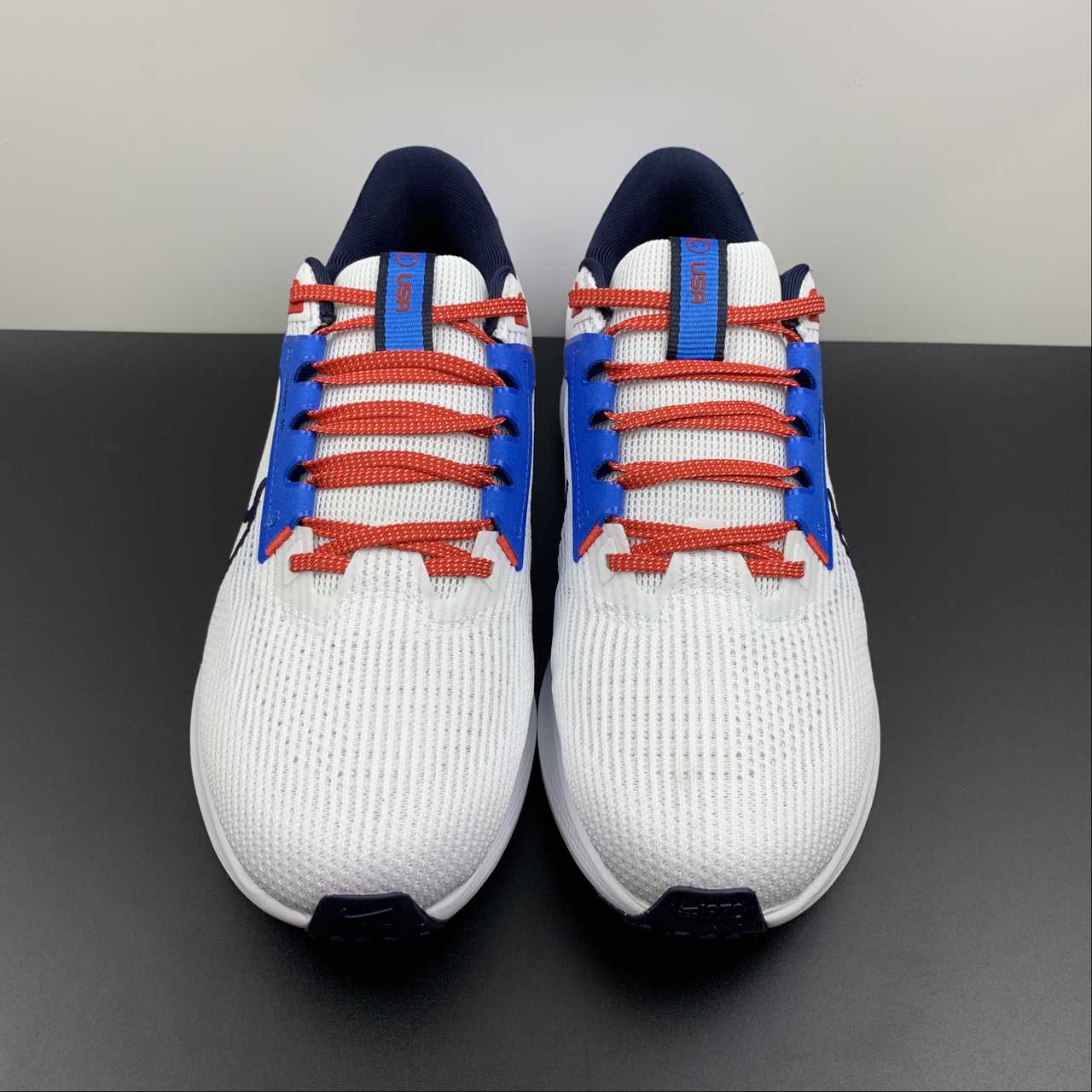 Nike Air Zoom Pegasus 40 - Branco/Preto/Azul