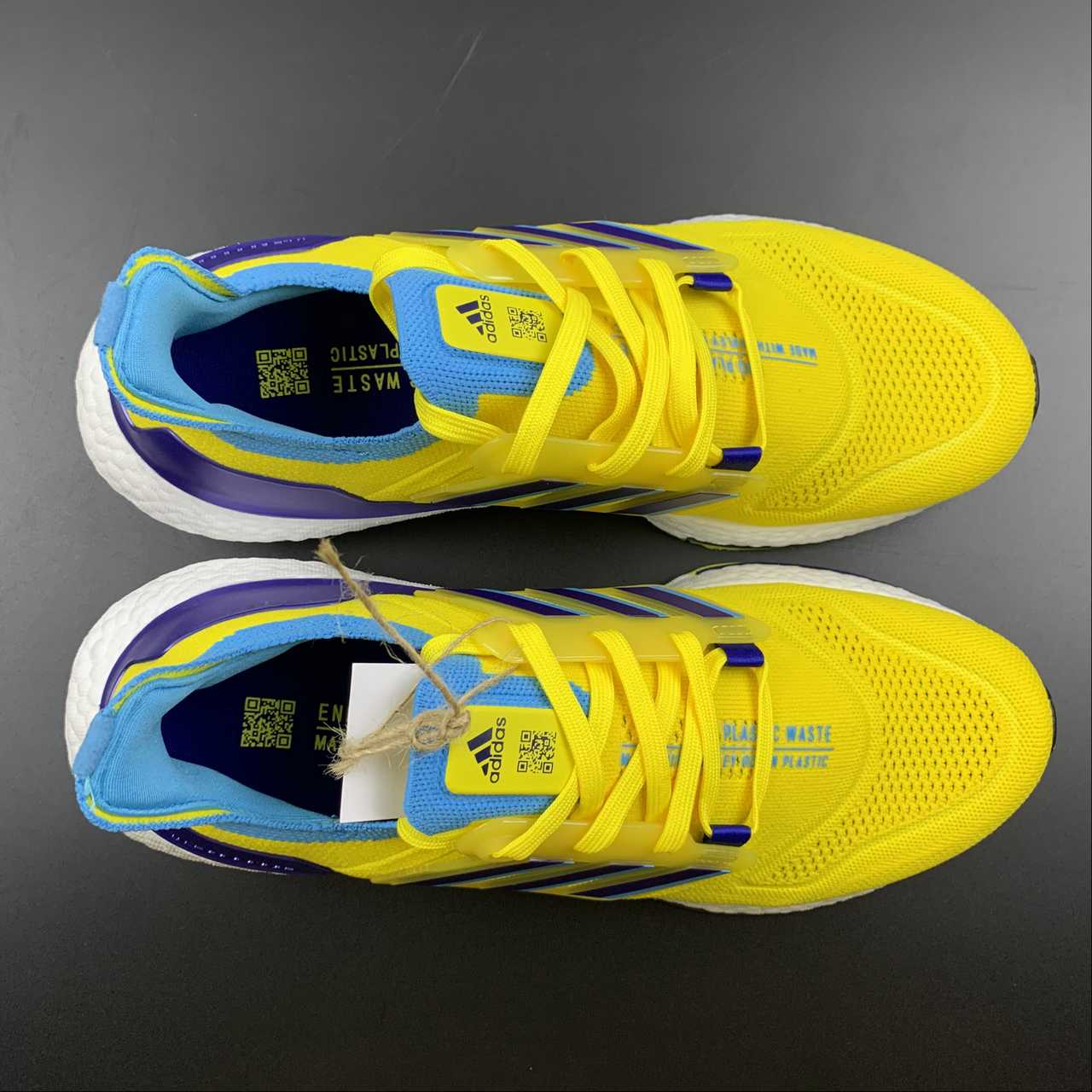 Adidas Ultraboost 22 - Amarelo/Azul