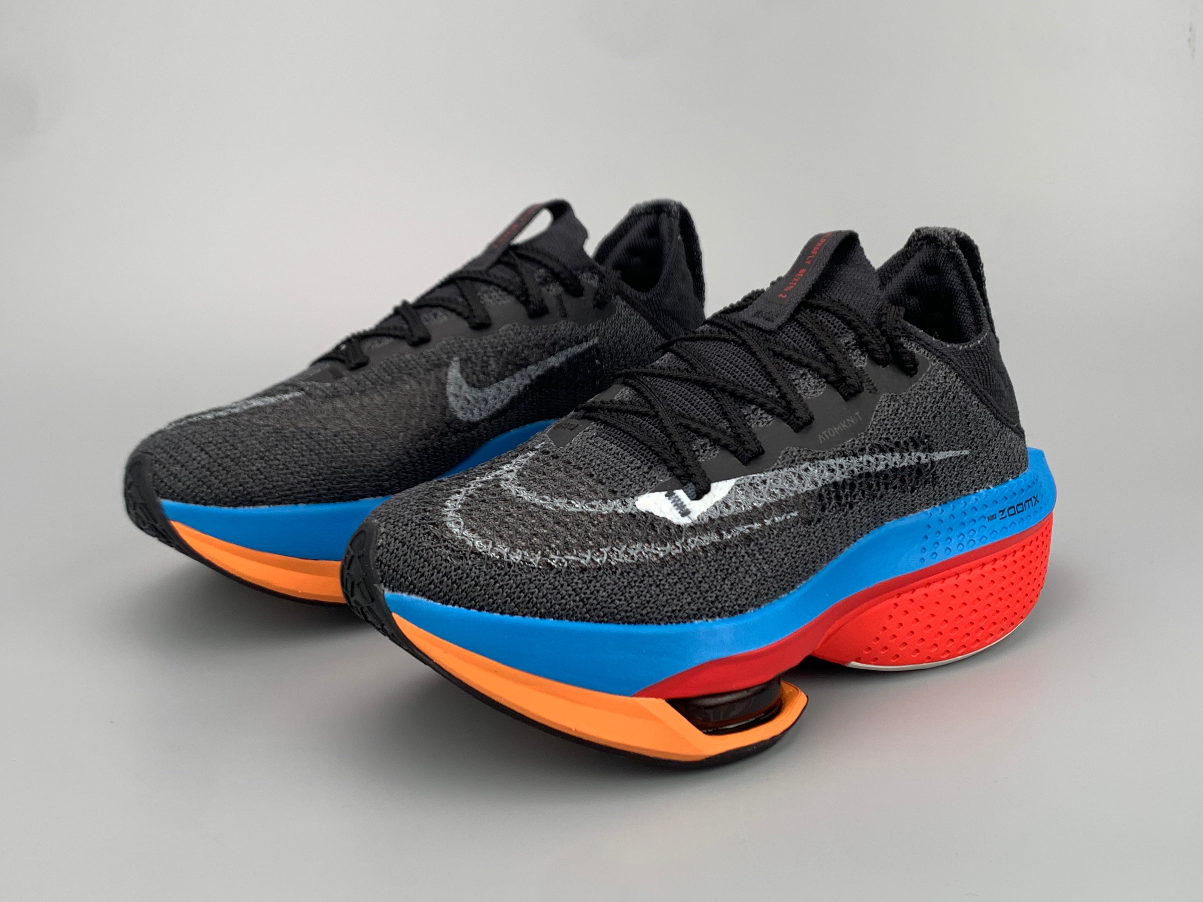 Nike Air ZoomX Alphafly Next 2 - Preto/Azul/Laranja