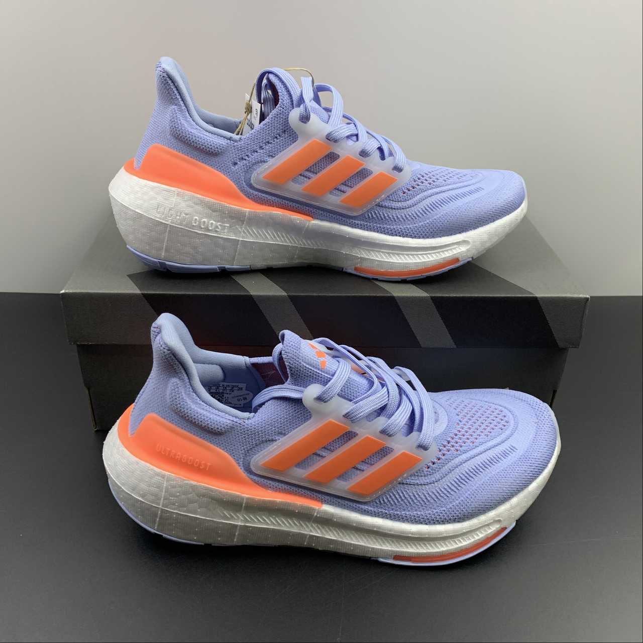 Adidas Ultraboost Light 23 - Lilás/Laranja