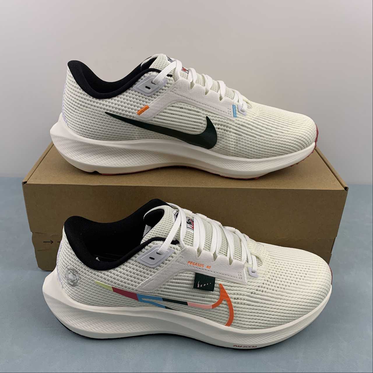 Nike Air Zoom Pegasus 40 - Branco/Preto