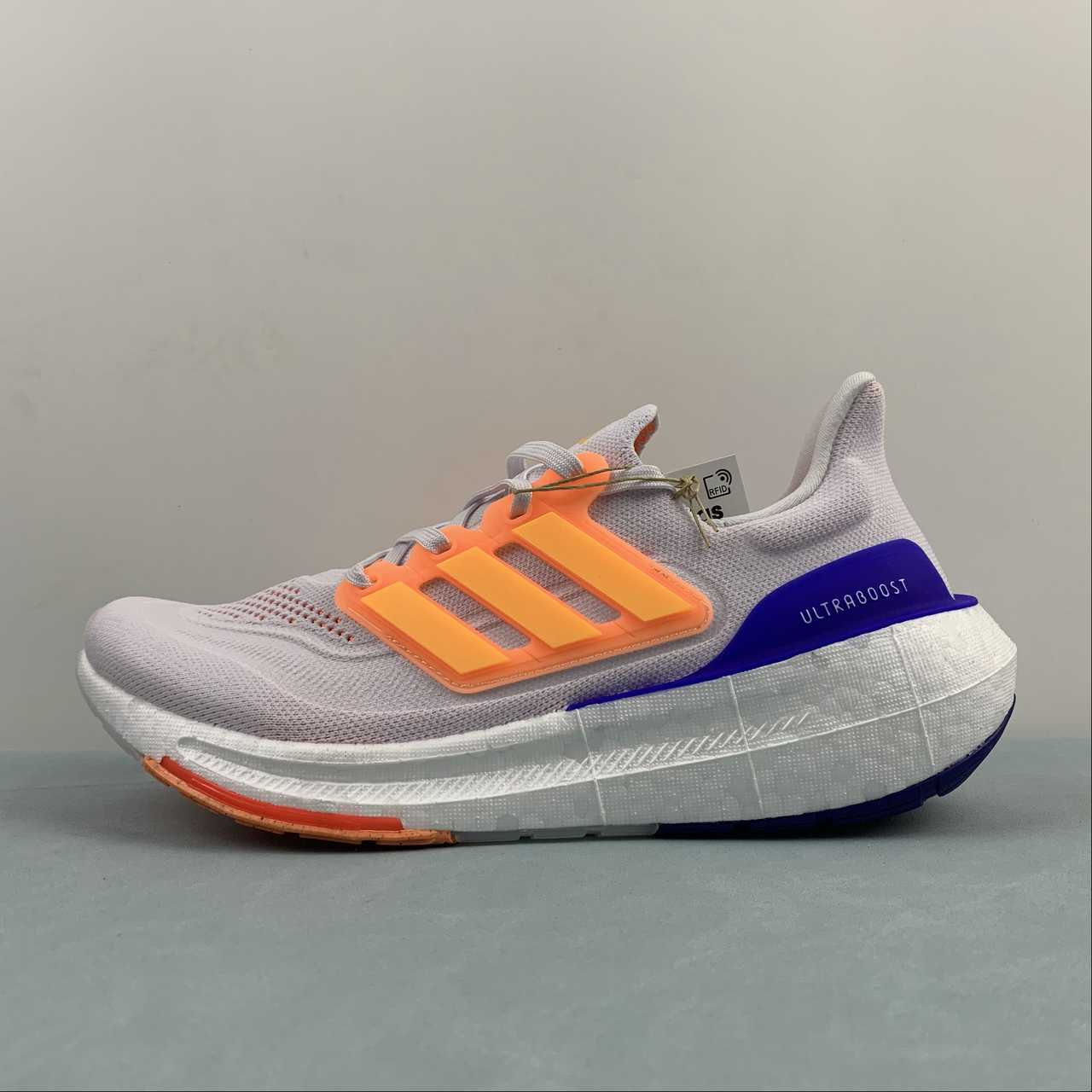 Adidas Ultraboost Light 23 - Cinza/Laranja/Roxo
