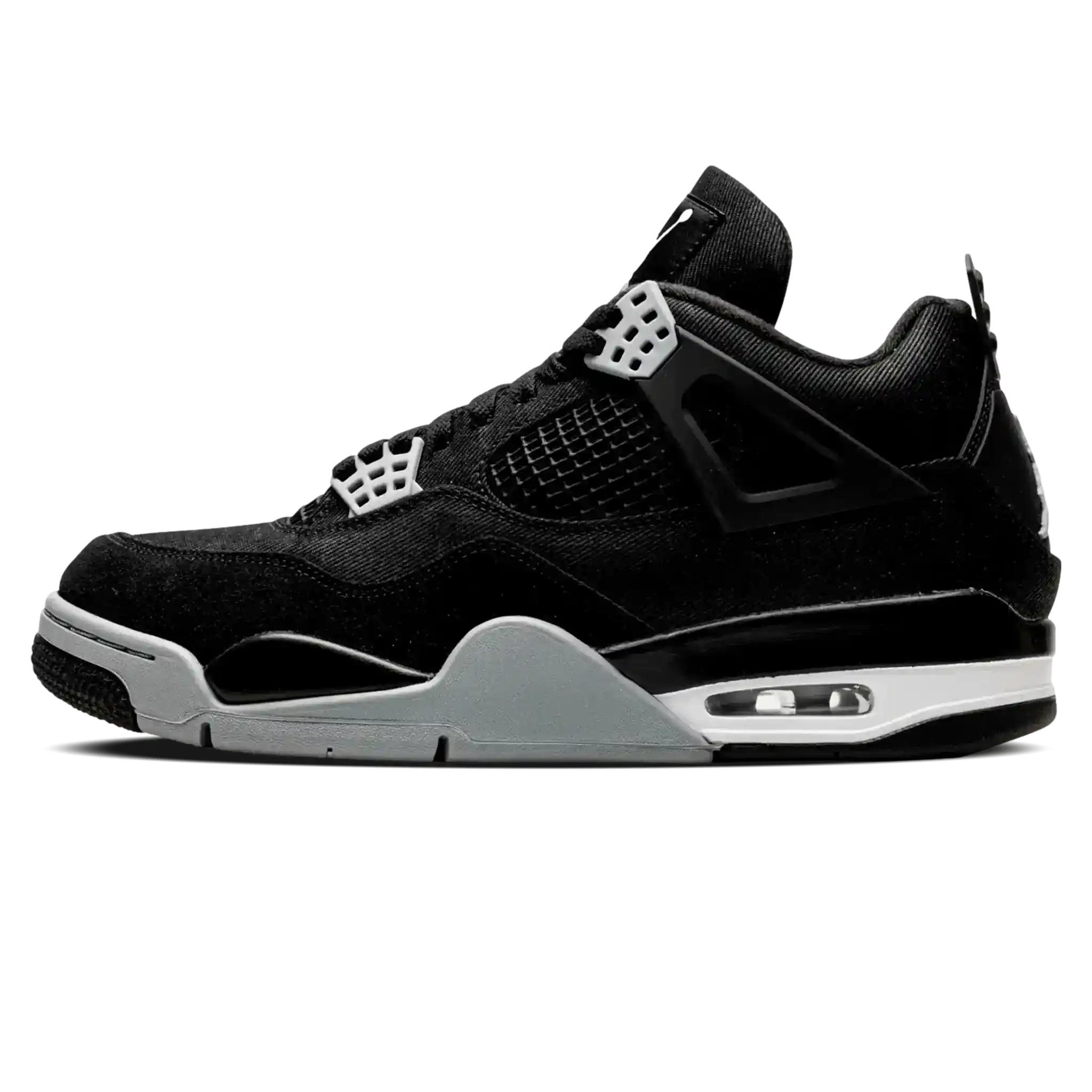 Tênis Air jordan 4 "Black Canvas" Preto