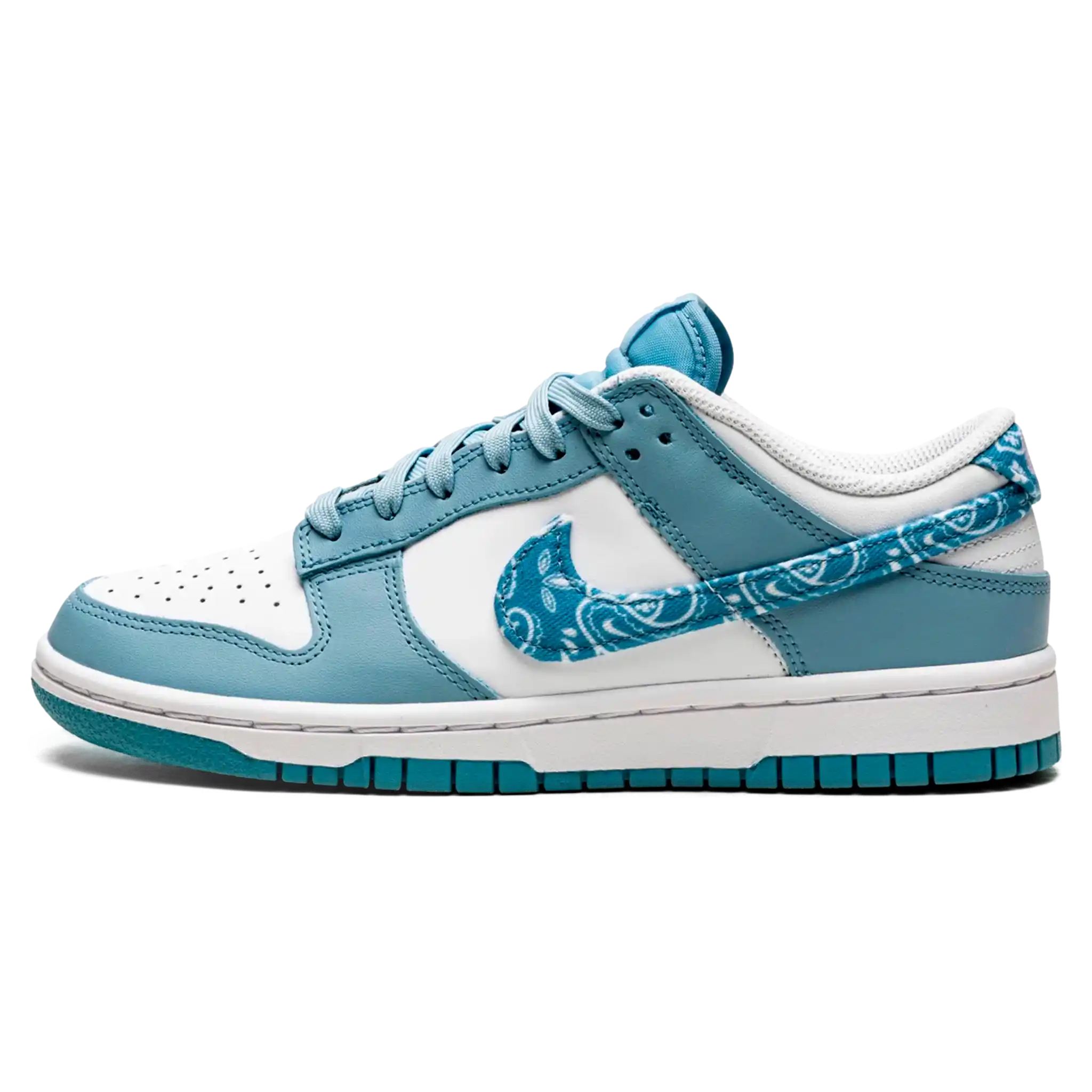 Tênis Nike Dunk Low Feminino "Blue Paisley" Azul / Branco