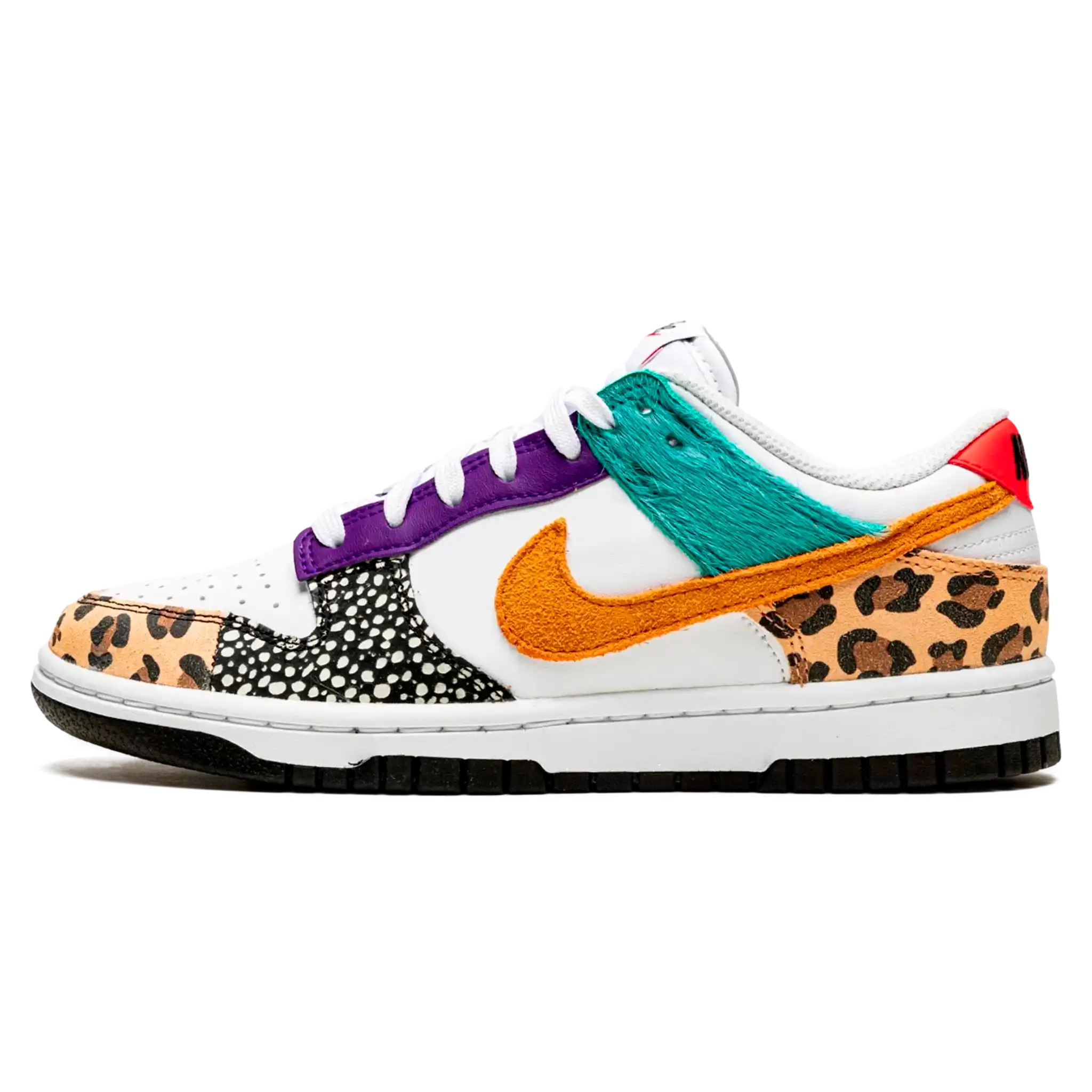 Tênis Nike Dunk Low Feminino "Animal Print" Colorido