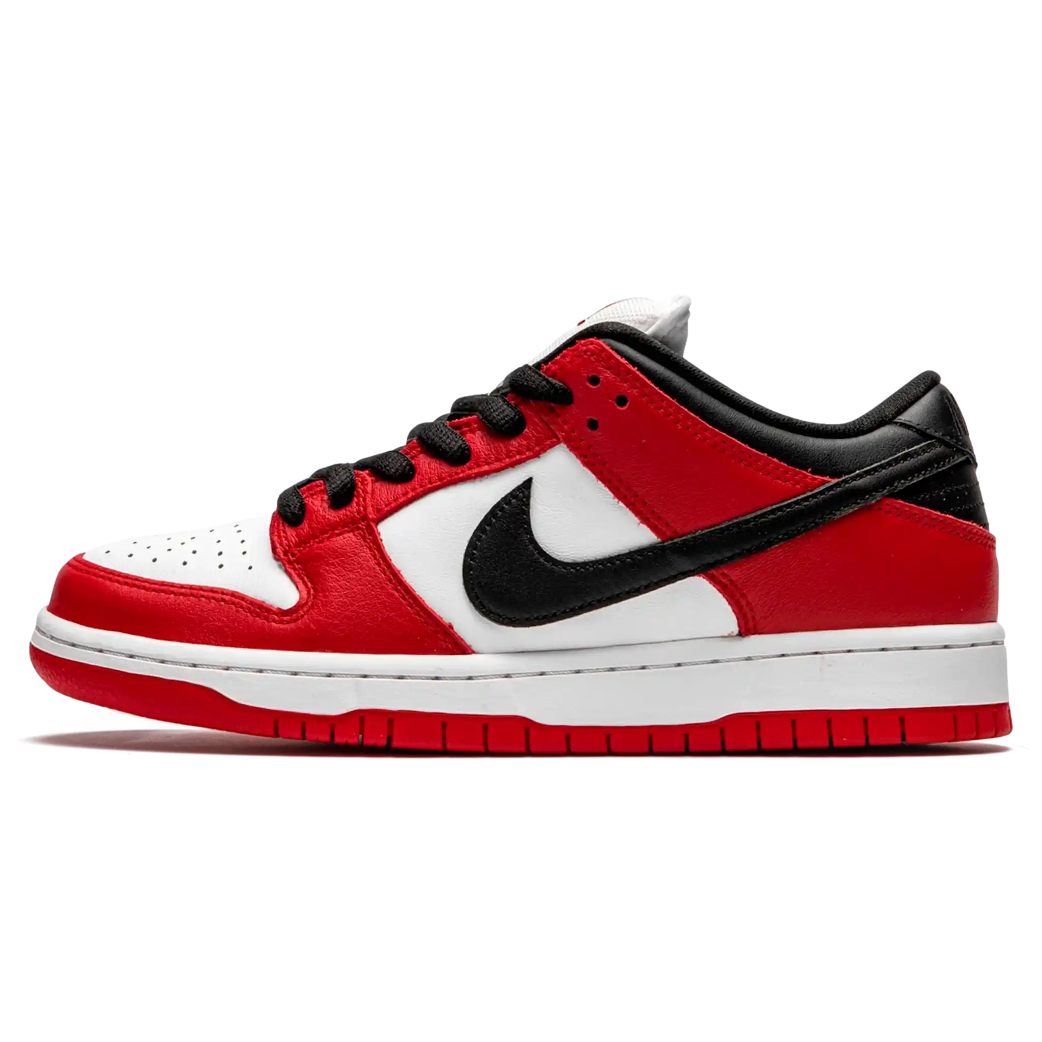 Tênis Nike Dunk Low SB "Chicago" Vermelho / Branco