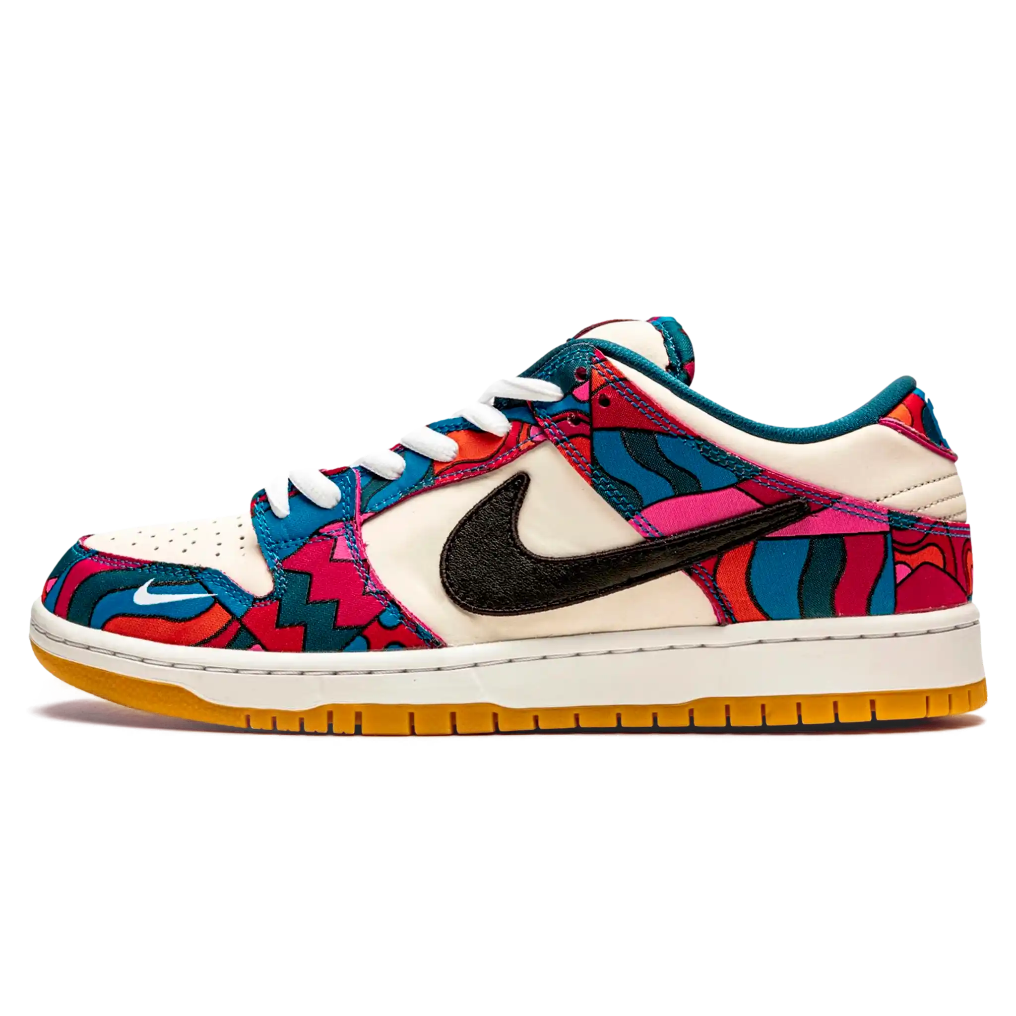 Tênis Nike Dunk Low SB x Parra "Abstract Art" Colorido