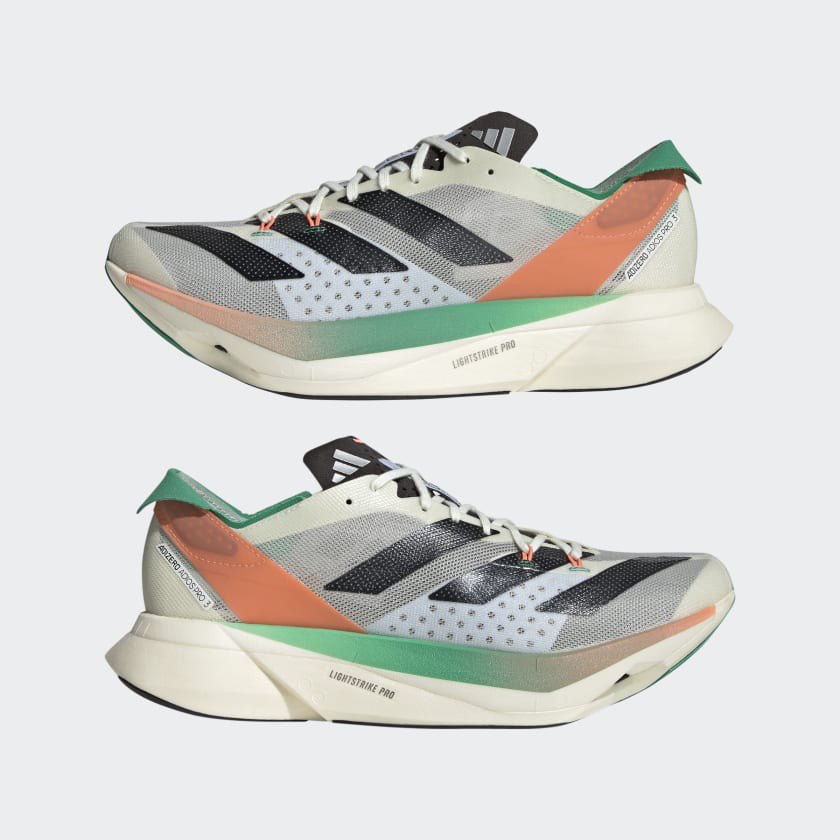 Adidas Adizero Adios Pro 3.0 - Cinza/Verde