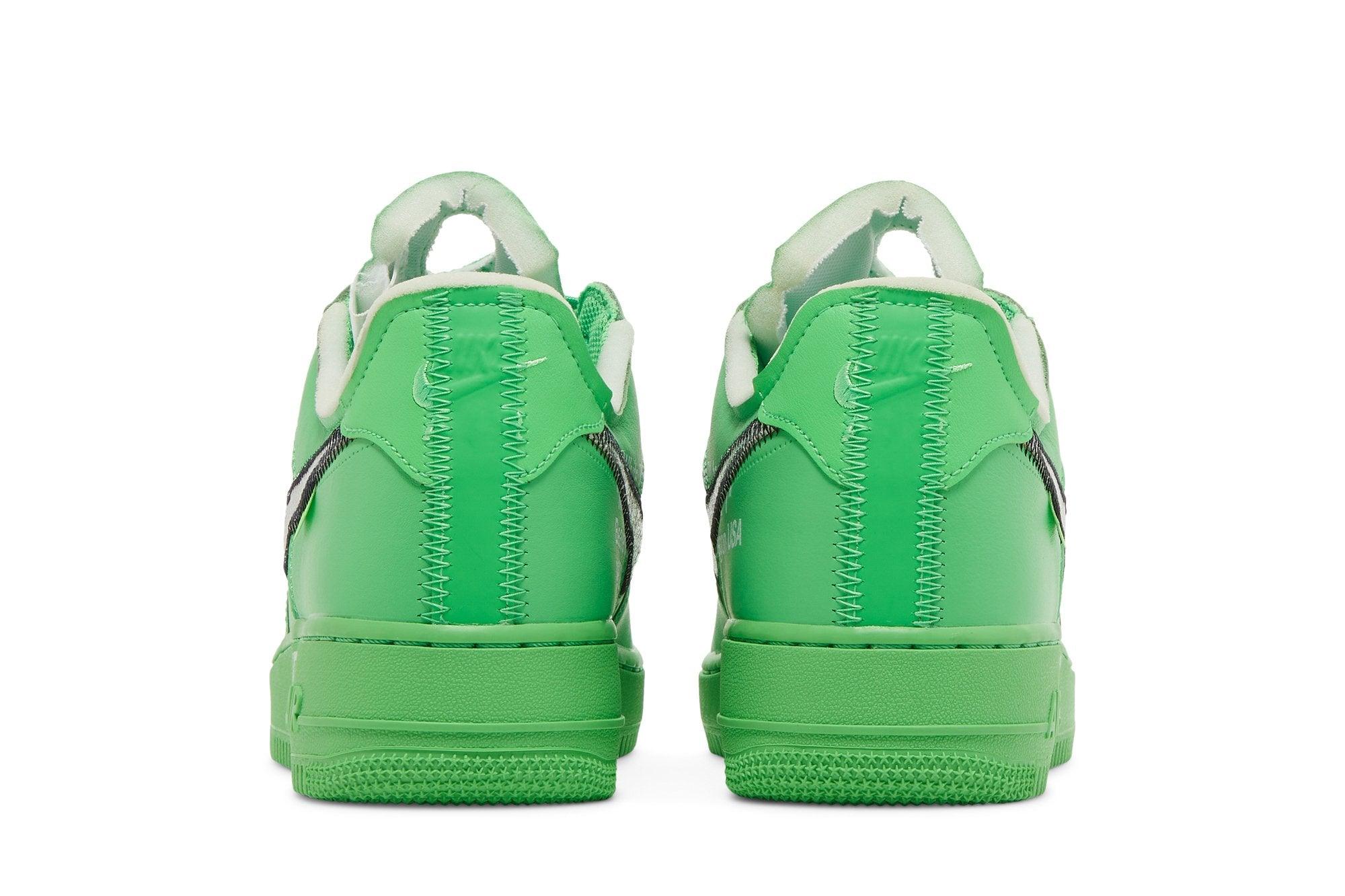 Tênis Off-White x Nike Air Force 1 Low Green Brooklyn Verde