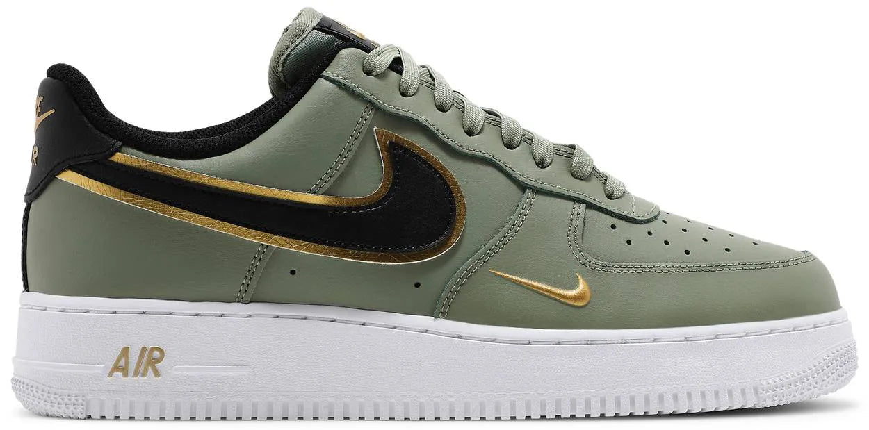 Tênis Nike Air Force 1 '07 LV8 Metallic Swoosh Pack - Oil Green