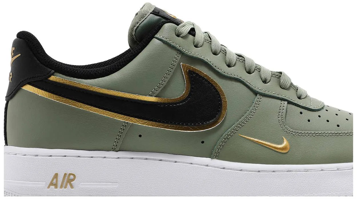 Tênis Nike Air Force 1 '07 LV8 Metallic Swoosh Pack - Oil Green